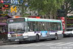 Bus 2110 sur la ligne 350 (RATP) à Gare de l'Est (Paris)