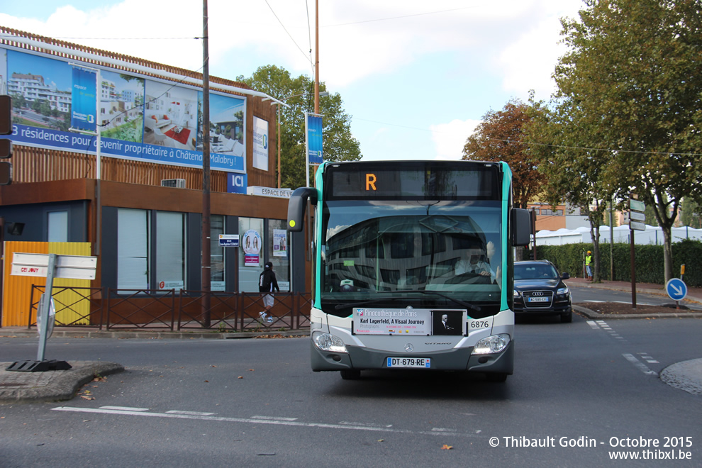 Bus 6876 (DT-679-RE) sur la ligne 379 (RATP) à Châtenay-Malabry
