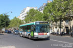 Bus 7422 (734 QAZ 75) sur la ligne 38 (RATP) à Port-Royal (Paris)