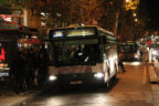 Bus 7549 (230 QBS 75) sur la ligne 38 (RATP) à Saint-Michel (Paris)