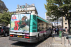Bus 7661 (70 QAM 75) sur la ligne 39 (RATP) à Saint-Germain-des-Prés (Paris)