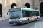 Bus 7657 (407 QAP 75) sur la ligne 39 (RATP) à Musée du Louvre (Paris)