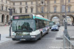 Bus 7646 (206 QAQ 75) sur la ligne 39 (RATP) à Musée du Louvre (Paris)