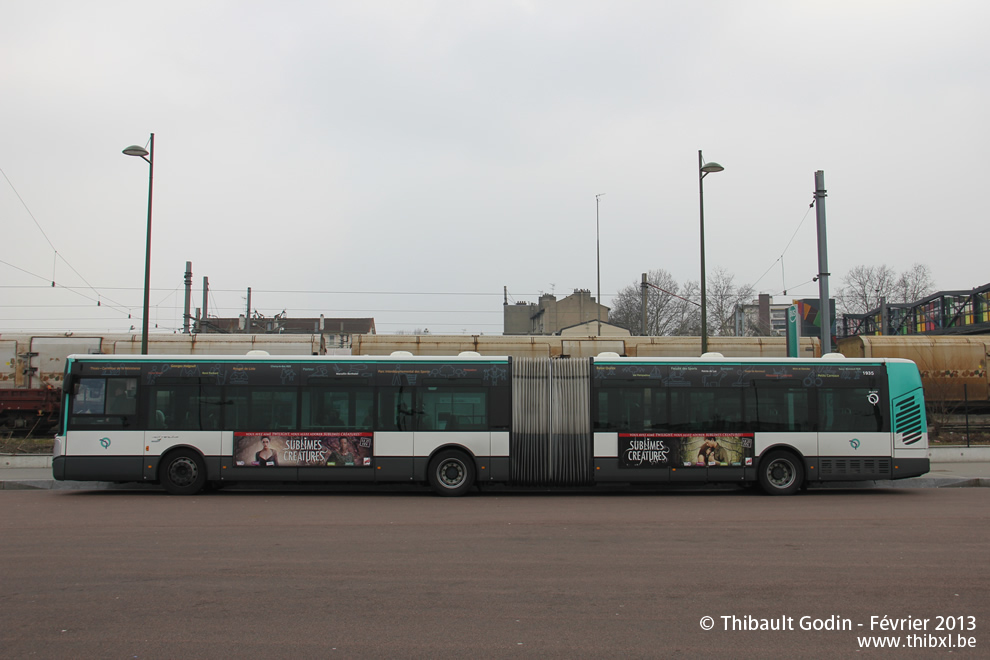 Bus 1935 (BN-178-EK) sur la ligne 393 (RATP) à Sucy-en-Brie