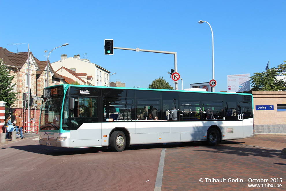 Bus 627 (CH-504-ZW) sur la ligne 486 (RATP) à Juvisy-sur-Orge