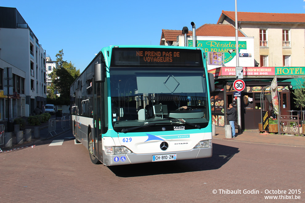 Bus 629 (CH-810-ZW) sur la ligne 486 (RATP) à Juvisy-sur-Orge