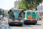 Bus 3083 (540 QWC 75) sur la ligne 58 (RATP) à Vavin (Paris)