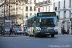 Bus 8340 (949 QCS 75) sur la ligne 61 (RATP) à Gambetta (Paris)