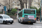 Bus 8340 (949 QCS 75) sur la ligne 61 (RATP) à Pantin