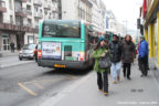 Bus 8271 (234 PXS 75) sur la ligne 66 (RATP) à Brochant (Paris)