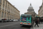 Bus 1011 sur la ligne 84 (RATP) à Panthéon (Paris)