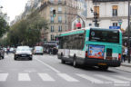 Bus 8495 (893 QJR 75) sur la ligne 85 (RATP) à Jules Joffrin (Paris)