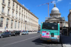 Bus 3055 (599 QVF 75) sur la ligne 89 (RATP) à Panthéon (Paris)