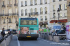 Bus 3073 (592 QVF 75) sur la ligne 89 (RATP) à Panthéon (Paris)