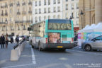 Bus 3073 (592 QVF 75) sur la ligne 89 (RATP) à Panthéon (Paris)