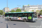 Bus 8797 (DB-447-CT) sur la ligne 92 (RATP) à Montparnasse - Bienvenüe (Paris)