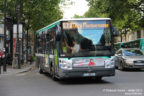Bus 8791 (DA-338-XY) sur la ligne 92 (RATP) à Ternes (Paris)