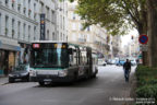 Bus 1653 (CX-107-DR) sur la ligne 95 (RATP) à Ordener (Paris)