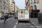 Bus 1660 (CX-612-WW) sur la ligne 95 (RATP) à Porte de Montmartre (Paris)