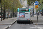 Bus 1676 (CY-479-NL) sur la ligne 95 (RATP) à Pont du Carrousel (Paris)