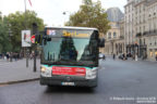 Bus 1653 (CX-107-DR) sur la ligne 95 (RATP) à Pont du Carrousel (Paris)