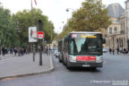 Bus 1653 (CX-107-DR) sur la ligne 95 (RATP) à Pont du Carrousel (Paris)