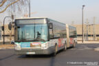 Bus 1851 (AE-610-HS) sur la ligne 98 (PC2 - RATP) à Porte de la Villette (Paris)