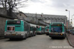 Bus 1816 (796 RKJ 75) sur la ligne 99 (PC3 - RATP) à Porte de la Villette (Paris)