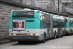 Bus 1816 (796 RKJ 75) sur la ligne 99 (PC3 - RATP) à Porte de la Villette (Paris)