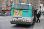 Bus 1817 (627 RKQ 75) sur la ligne 99 (PC3 - RATP) à Porte de Champerret (Paris)