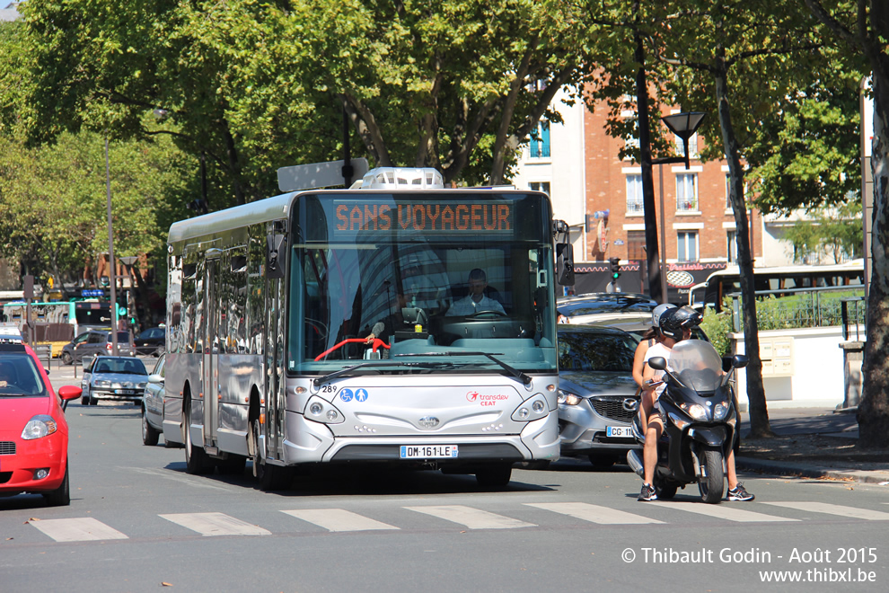 Bus 289 (DM-161-LE) à Porte d'Orléans (Paris)