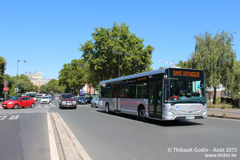 Bus 289 (DM-161-LE) à Porte d'Orléans (Paris)