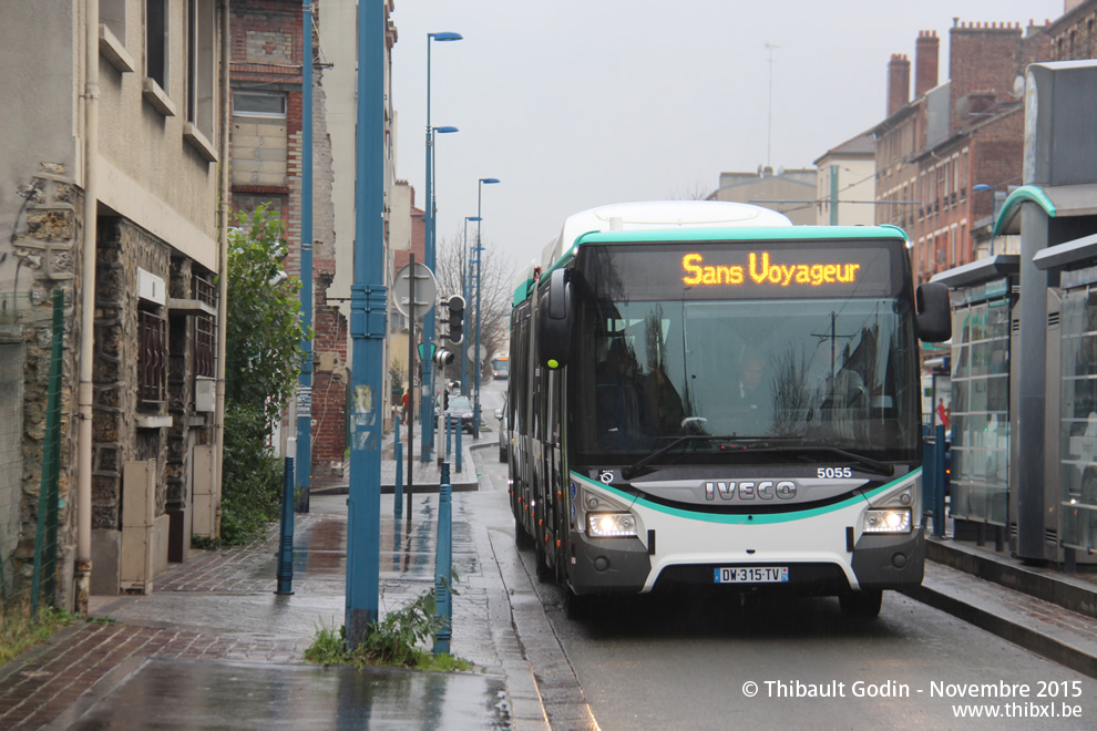 Bus 5055 (DW-315-TV) à Noisy-le-Sec