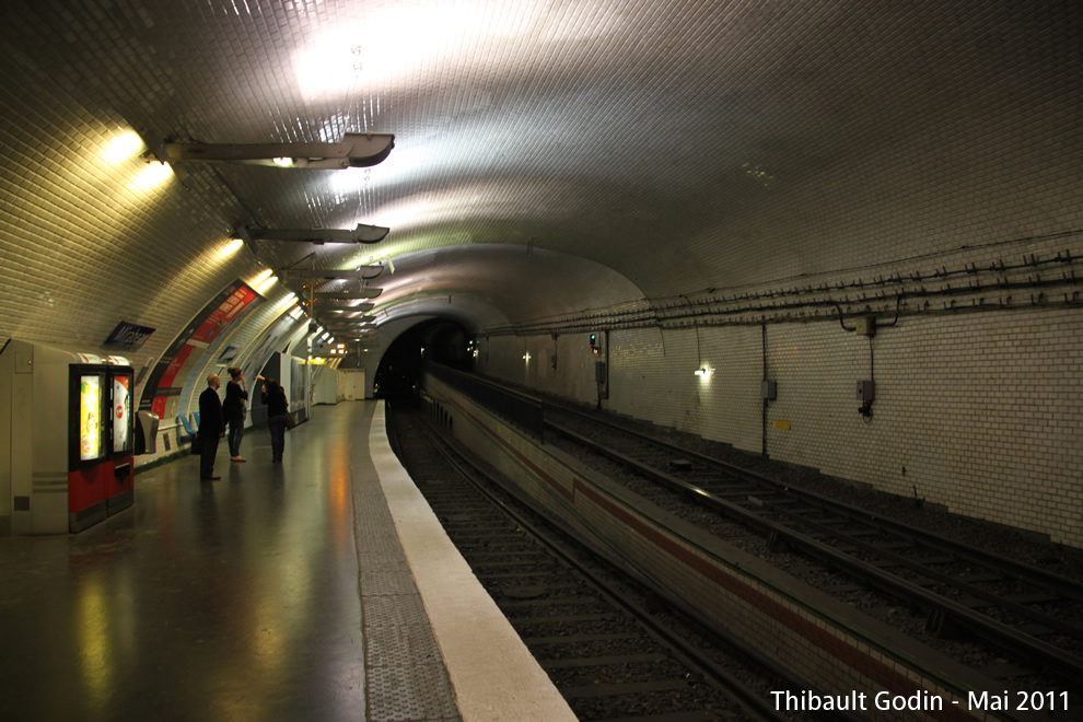 Station Mirabeau sur la ligne 10 (RATP) à Paris