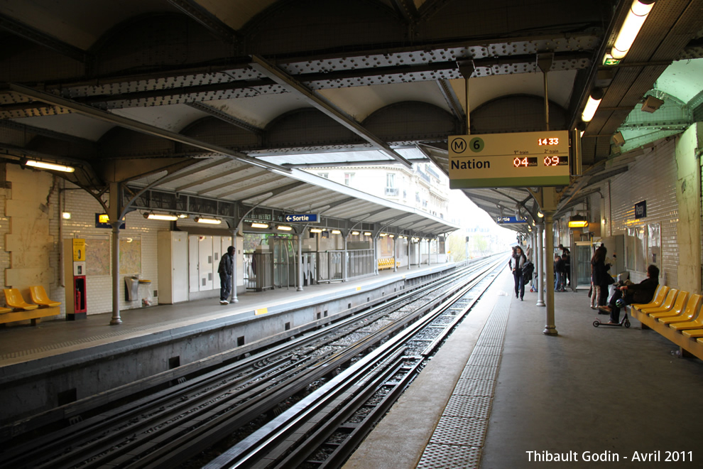 Station Passy sur la ligne 6 (RATP) à Paris