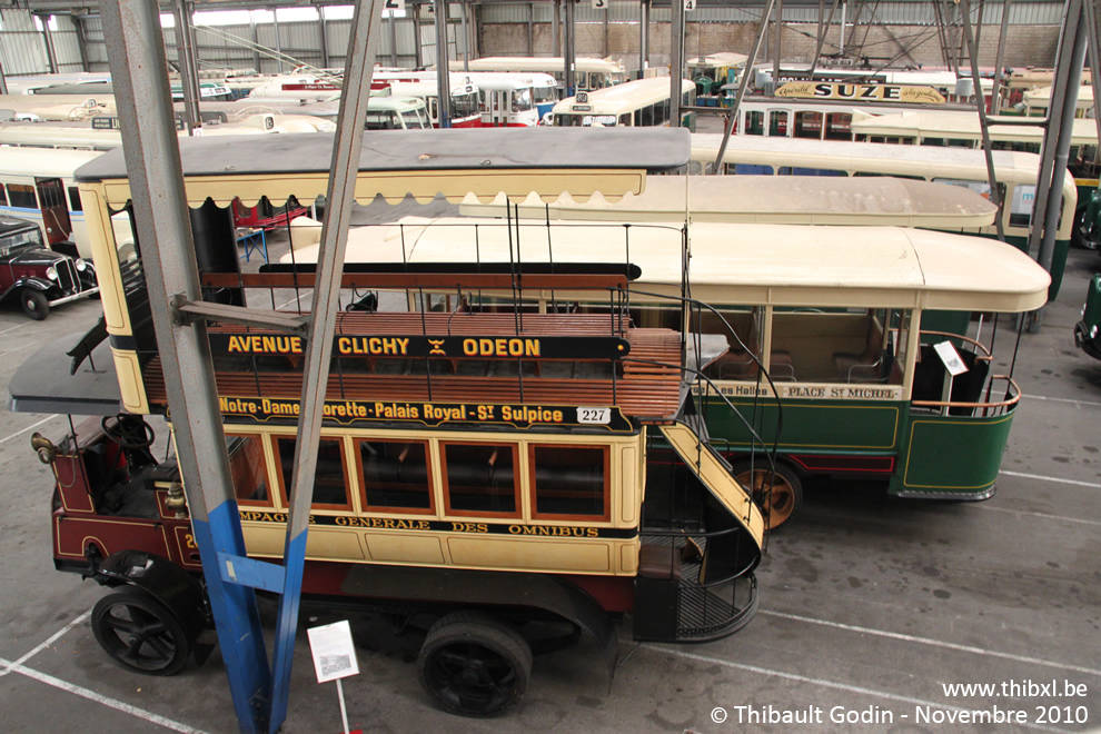 Bus 20 au Musée des transports urbains, interurbains et ruraux (AMTUIR) à Chelles