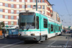 Tram 113 sur la ligne T1 (RATP) à La Courneuve