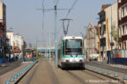 Tram 204 sur la ligne T1 (RATP) à Noisy-le-Sec