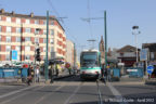 Tram 204 sur la ligne T1 (RATP) à La Courneuve