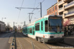 Tram 203 sur la ligne T1 (RATP) à La Courneuve