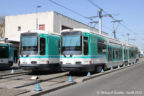 Trams 205 et 207 sur la ligne T1 (RATP) à Noisy-le-Sec