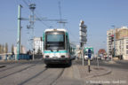 Tram 209 sur la ligne T1 (RATP) à Noisy-le-Sec