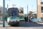 Tram 112 sur la ligne T1 (RATP) à Bobigny