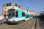 Tram 203 sur la ligne T1 (RATP) à La Courneuve