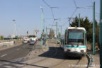 Tram 209 sur la ligne T1 (RATP) à Bobigny