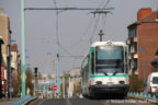 Tram 102 sur la ligne T1 (RATP) à Noisy-le-Sec