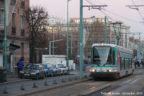Tram 205 sur la ligne T1 (RATP) à Saint-Denis