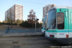 Trams 206 et 204 sur la ligne T1 (RATP) à Bobigny