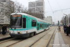 Tram 201 sur la ligne T1 (RATP) à Villeneuve-la-Garenne