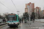 Tram 207 sur la ligne T1 (RATP) à Gennevilliers